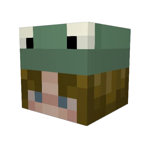 emmagmm Minecraft avatar head, 3D render