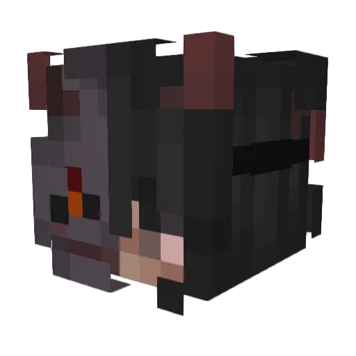 emmalulu03 Minecraft avatar head, 3D render