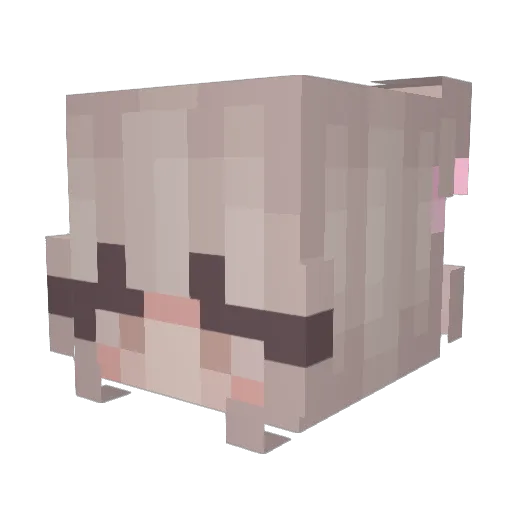 emmashmemma Minecraft avatar head, 3D render