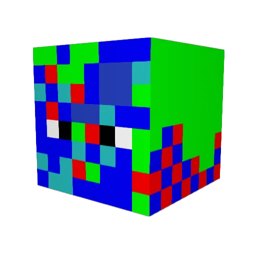 emmie3192 Minecraft avatar head, 3D render
