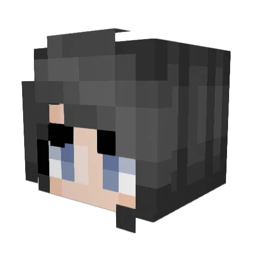 emmiedawg Minecraft avatar head, 3D render