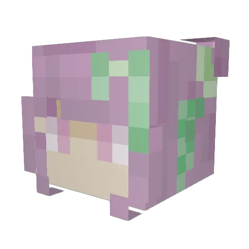 emmm07kr Minecraft avatar head, 3D render