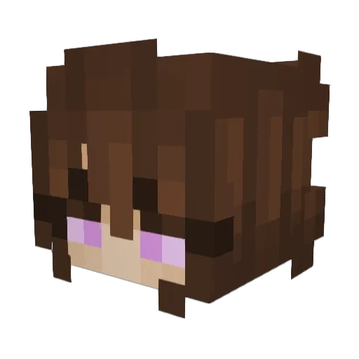 emmmy0316 Minecraft avatar head, 3D render