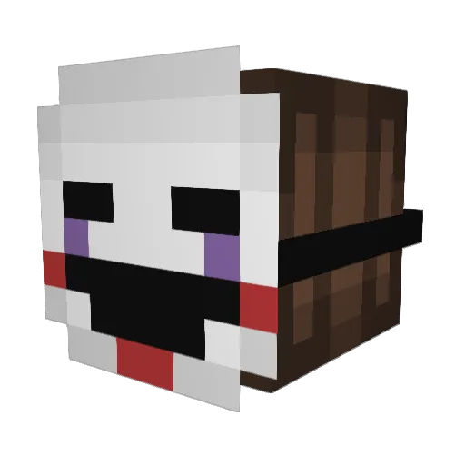 emmypocalypse Minecraft avatar head, 3D render