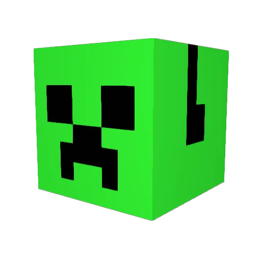 emo_99 Minecraft avatar head, 3D render