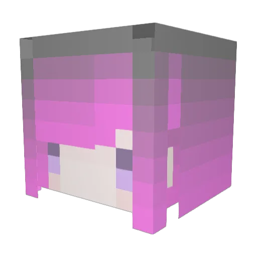 emochiyam0_ Minecraft avatar head, 3D render