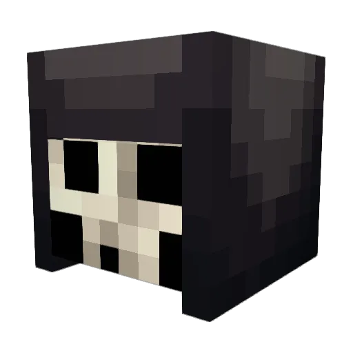 emodmenor Minecraft avatar head, 3D render
