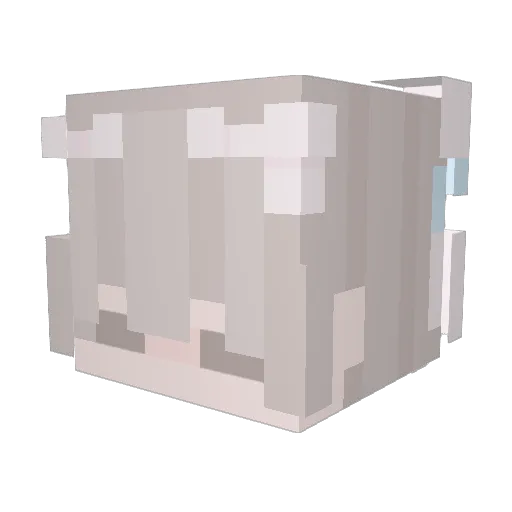 emojiman3 Minecraft avatar head, 3D render