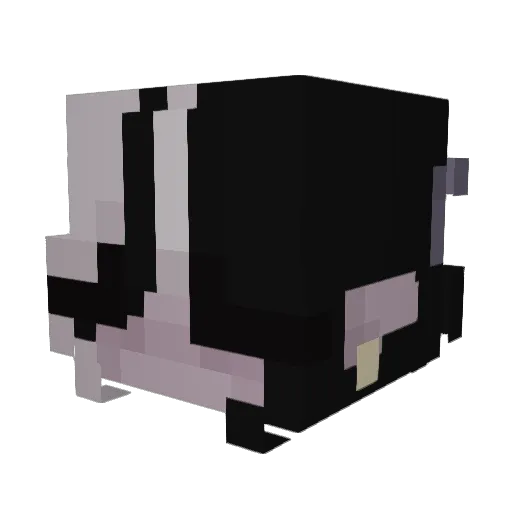 emon1gga Minecraft avatar head, 3D render