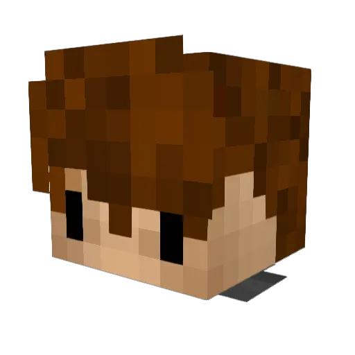 empcreeper Minecraft avatar head, 3D render