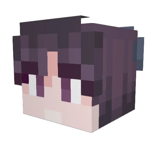 employee472 Minecraft avatar head, 3D render