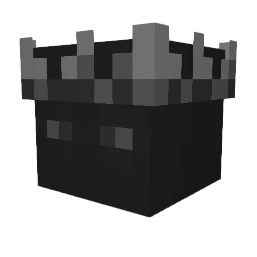 emppuzzi Minecraft avatar head, 3D render