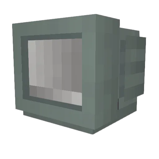 empty8251 Minecraft avatar head, 3D render