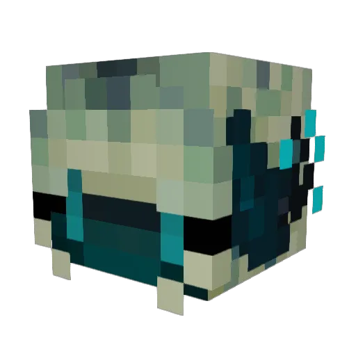 empv Minecraft avatar head, 3D render