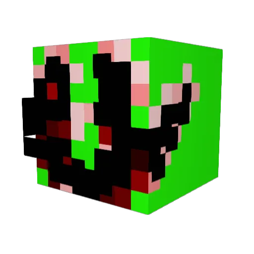 emre2m_ Minecraft avatar head, 3D render