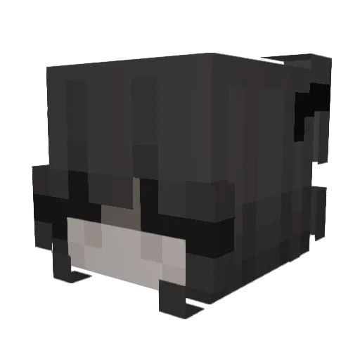 emscch Minecraft avatar head, 3D render
