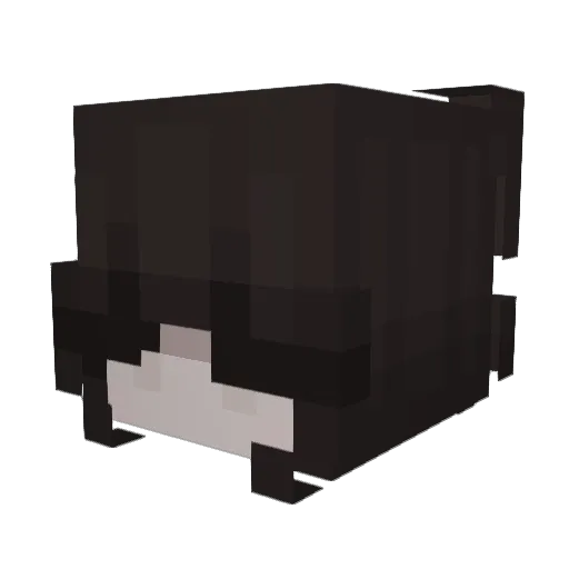 emsegc Minecraft avatar head, 3D render
