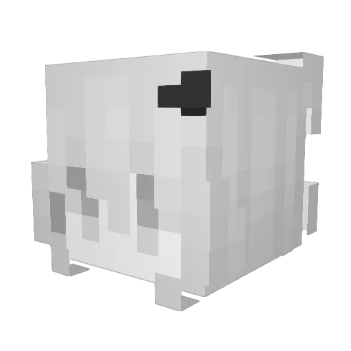 emsjfks Minecraft avatar head, 3D render