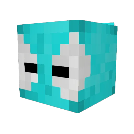 emskwatson Minecraft avatar head, 3D render