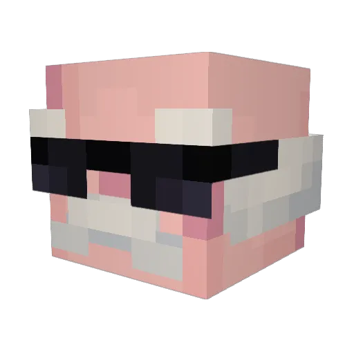 emslaender187 Minecraft avatar head, 3D render