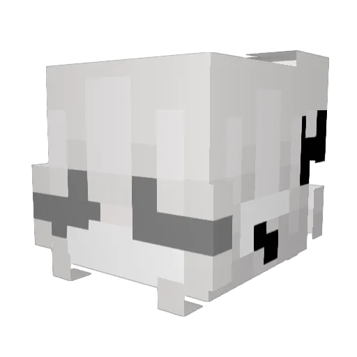 emsobak_ Minecraft avatar head, 3D render