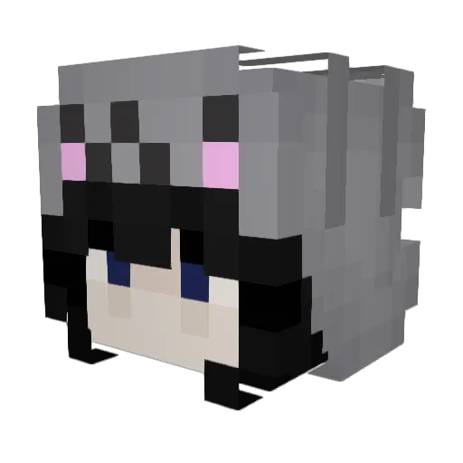 emspt Minecraft avatar head, 3D render