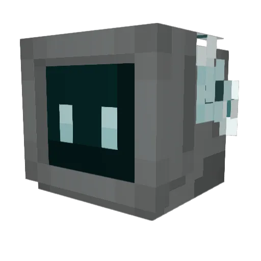 emsr23 Minecraft avatar head, 3D render