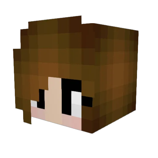 emsy02 Minecraft avatar head, 3D render