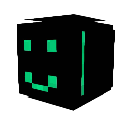 emvren Minecraft avatar head, 3D render