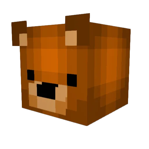 emx01 Minecraft avatar head, 3D render
