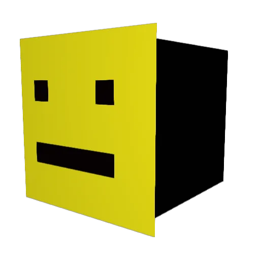 enaz2k Minecraft avatar head, 3D render
