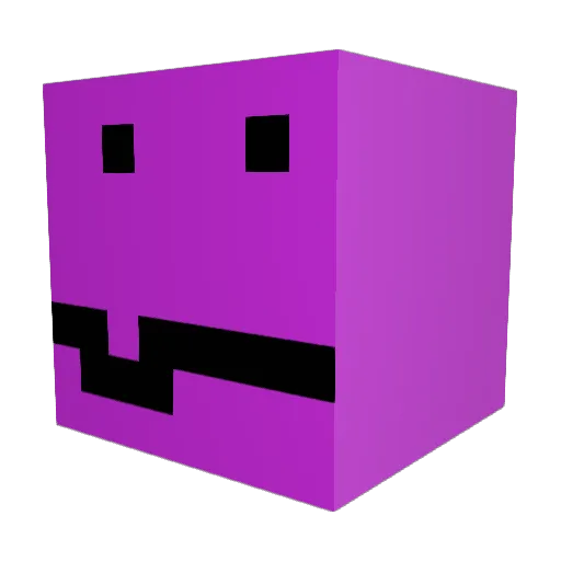 enchaintingboss Minecraft avatar head, 3D render
