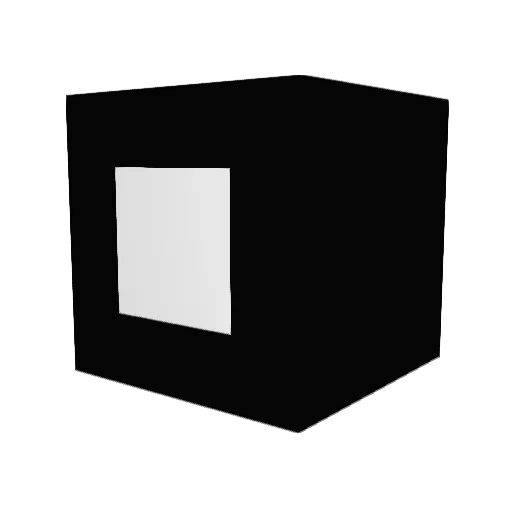 end03end Minecraft avatar head, 3D render