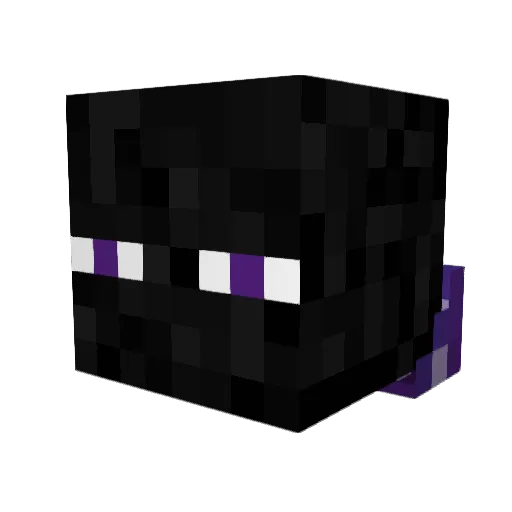 ender0g Minecraft avatar head, 3D render
