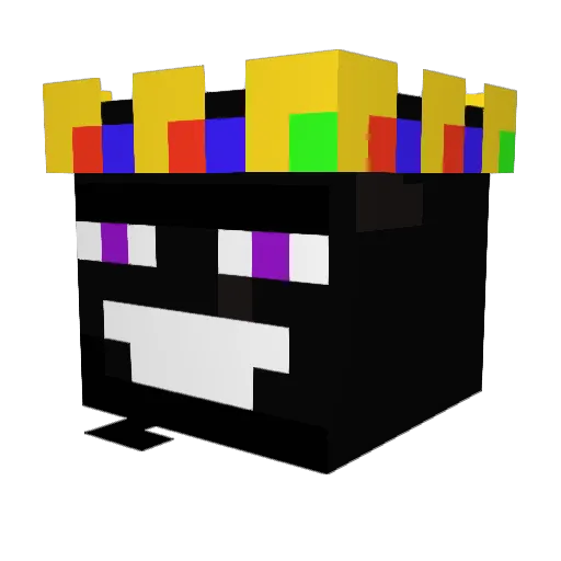 ender_pimpster69 Minecraft avatar head, 3D render