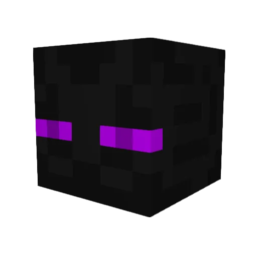 ender_sam_ Minecraft avatar head, 3D render