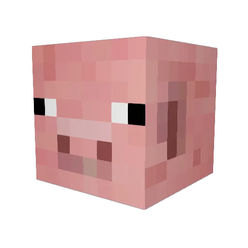 enderbrine Minecraft avatar head, 3D render
