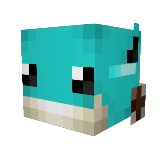 endercrafter05 Minecraft avatar head, 3D render