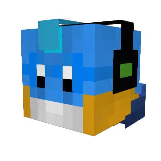 endercreeper2803 Minecraft avatar head, 3D render