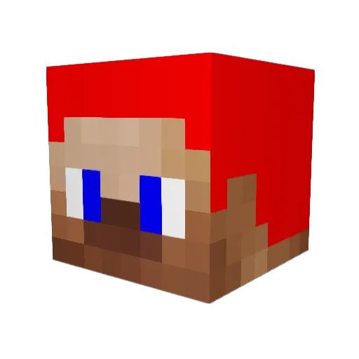 enderdragon88ny Minecraft avatar head, 3D render