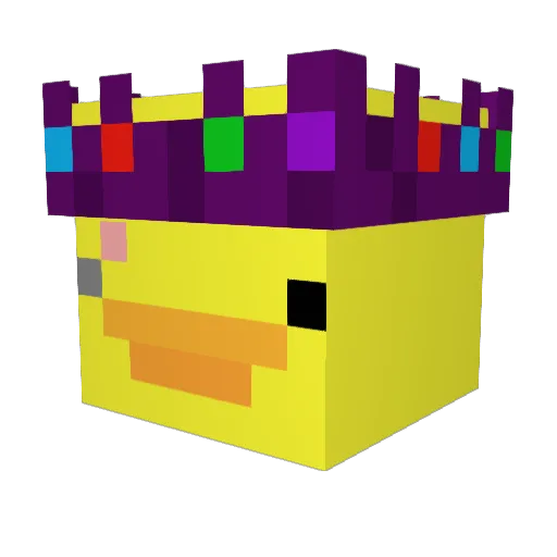 enderecho15 Minecraft avatar head, 3D render
