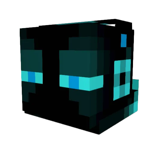 enderforce515 Minecraft avatar head, 3D render