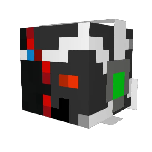 endergod432 Minecraft avatar head, 3D render