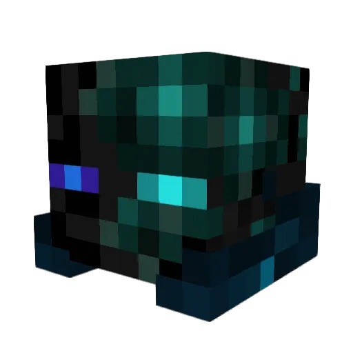 enderlarry Minecraft avatar head, 3D render