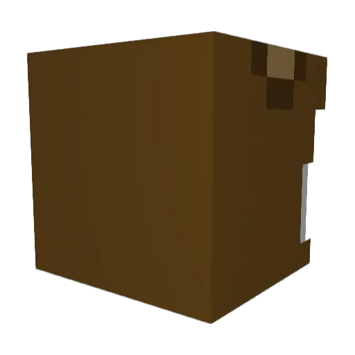 enderman09 Minecraft avatar head, 3D render