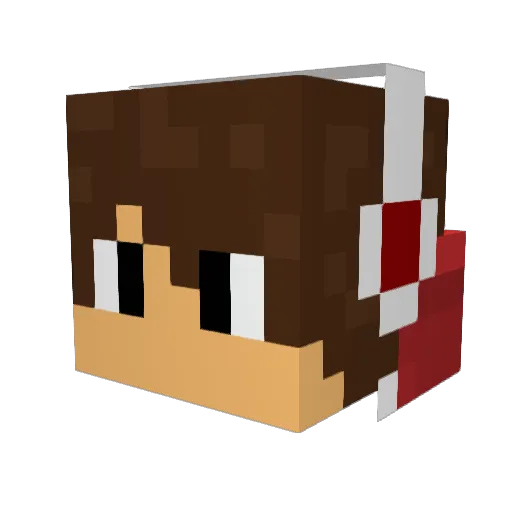enderpearl5000 Minecraft avatar head, 3D render