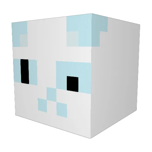 endersmash11 Minecraft avatar head, 3D render