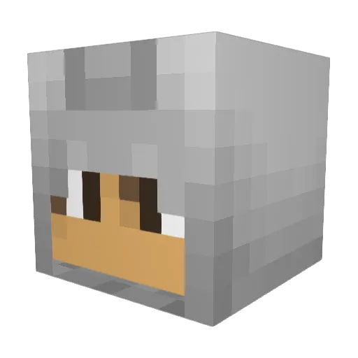 endes123321 Minecraft avatar head, 3D render