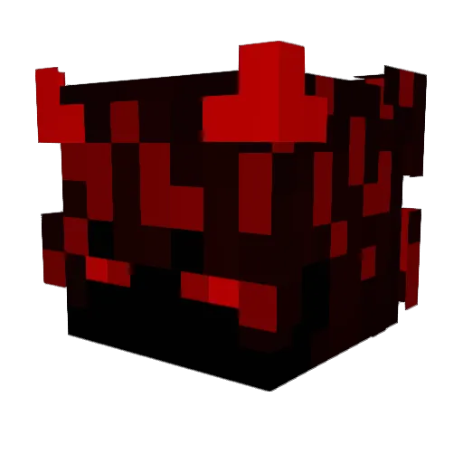 endikrol Minecraft avatar head, 3D render