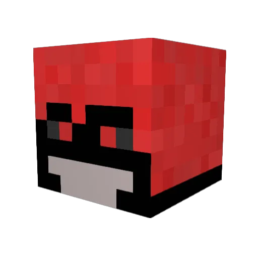enea46633 Minecraft avatar head, 3D render